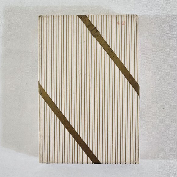 Vintage NOS Glass Trinket Tray "Thanks for the Royal Treatment" - Houze Art - Picture 2 of 3